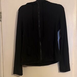 Classic Black Bomber Jacket for Women